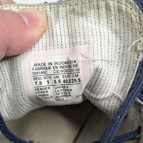 Converse All Star Suede High Tops - Picture 7 of 7